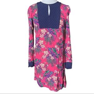 Anthropologie Maeve Tropical Bird Floral Print Dress. Size 2